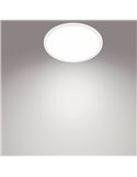 Plafón de Techo SUPERSLIM 15W, blanco 4000K 1500Lm, regulable, estanco al agua, SceneSwitch