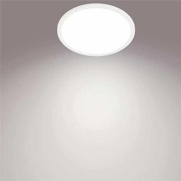 Plafón de Techo SUPERSLIM 15W, blanco 4000K 1500Lm, regulable, estanco al agua, SceneSwitch