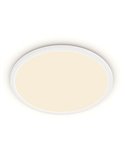 Plafón de Techo SUPERSLIM 18W, blanco 2700K 1500Lm, regulable estanco al agua