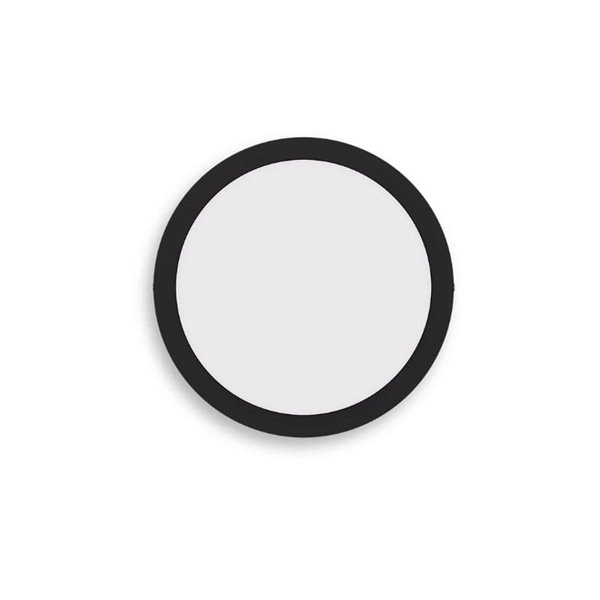 Plafón de techo Ø 21cm MAGNEOS, 12W 1150Lm, negro 2700K