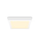 Plafón cuadrado de Techo MAGNEOS, 12W 1350Lm/1200Lm, 21cm, blanco, 2700K/4000K