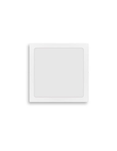 Lámparas de techo Plafón Magneos 12 W cuadrado 2700 k Blanco