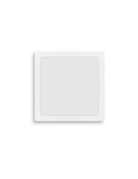 Plafón cuadrado de Techo MAGNEOS, 12W 1350Lm/1200Lm, 21cm, blanco, 2700K/4000K