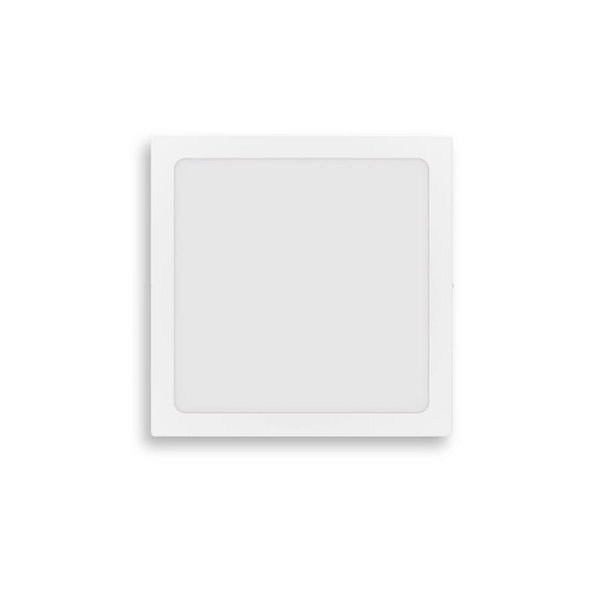 Plafón cuadrado de Techo MAGNEOS, 12W 1350Lm/1200Lm, 21cm, blanco, 2700K/4000K