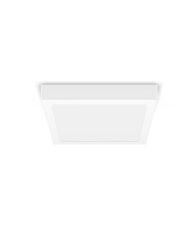 Plafón cuadrado de Techo MAGNEOS, 12W 1350Lm/1200Lm, 21cm, blanco, 2700K/4000K