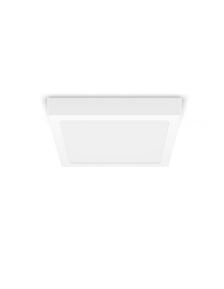 Plafón cuadrado de Techo MAGNEOS, 12W 1350Lm/1200Lm, 21cm, blanco, 2700K/4000K