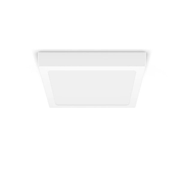 Plafón cuadrado de Techo MAGNEOS, 12W 1350Lm/1200Lm, 21cm, blanco, 2700K/4000K