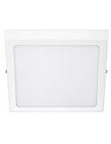 Lámparas de techo Plafón Magneos 12 W cuadrado 2700 k Blanco