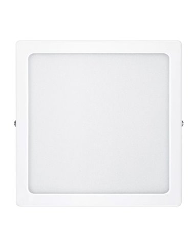 Plafón cuadrado de Techo MAGNEOS, 12W 1350Lm/1200Lm, 21cm, blanco, 2700K/4000K