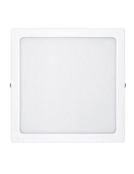 Lámparas de techo Plafón Magneos 12 W cuadrado 2700 k Blanco