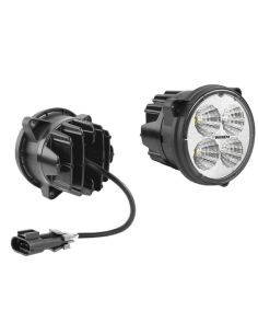 Faro de Trabajo LED 21W con Conector Delphi para Tractores New Holland y Cargadoras Serie 200 2000Lm 58º Wesem 2