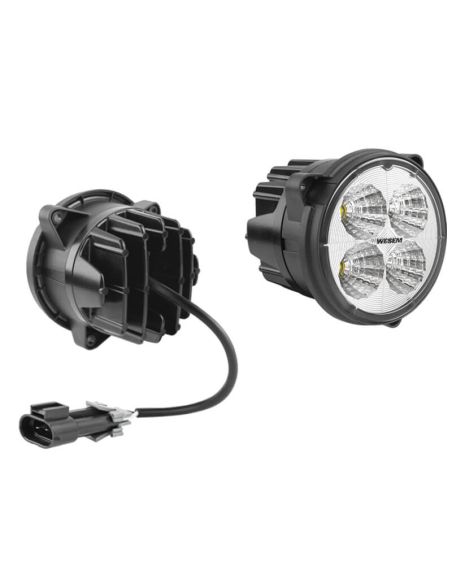Faro de Trabajo LED 21W con Conector Delphi para Tractores New Holland y Cargadoras Serie 200 2000Lm 58º Wesem