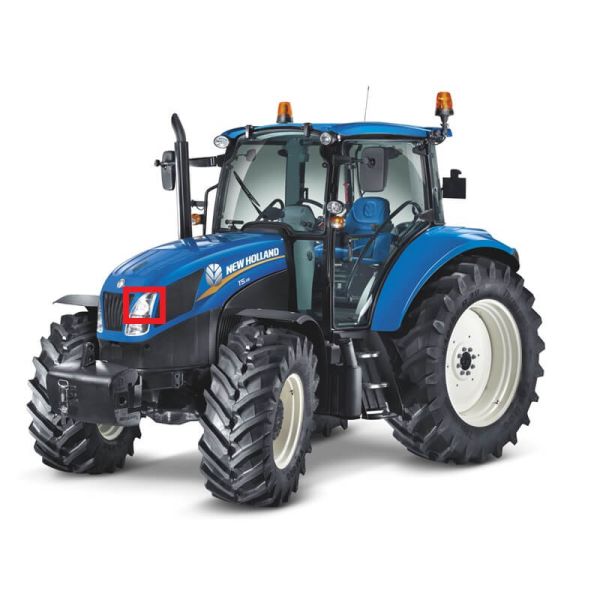 Faro de Trabajo LED 21W con Conector Delphi para Tractores New Holland y Cargadoras Serie 200 2000Lm 58º Wesem