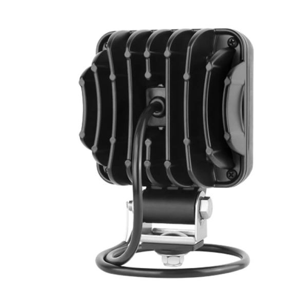 Projecteur de travail arrière carré à LED 30W 3000Lm 50º 12-48V DC avec câble LED9B.53800