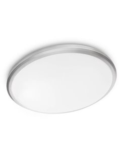 Plafonnier rond TWIRLY 12W, gris, 2700K 1200Lm 2