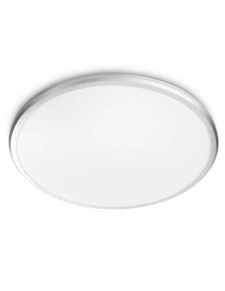 Lámparas de techo/Plafón TWIRLY 17W, gris 2700K