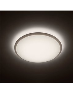 WAWEL 17W Plafonniers/Plafonnier, 1600Lm, blanc, dimmable: 4000K/6500K/2700K, SceneSwitch 2