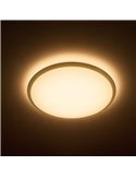 WAWEL 36W Plafonniers/Plafonnier, 3200Lm, blanc, dimmable: 4000K/6500K/2700K, SceneSwitch