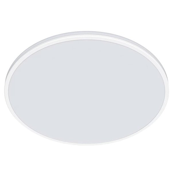 Plafón de Techo OZZIET 18W, Ø30cm blanco, regulable 2700K/4000K