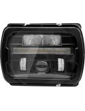 Phare LED H4 court et long IP6K9K homologué pour Fiat Case Series 46, 56, 66, 80, 88, 90, 93 et plus