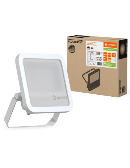 Gen4 69W - 100 IP66 Holofote LED branco para exterior - Alta potência e eficiência 10.000 Lm Gen 4 FL 100 P 69W 10KLM 4000K
