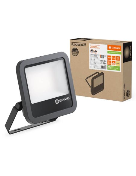 Projecteur LED d'extérieur Gen4 Black 69W IP66 - Haute performance et efficacité 10 000 lm FL 100 P 10 KLM LedVance