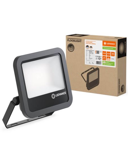 Holofote LED externo Gen4 Black 69W IP66 - Alto desempenho e eficiência 10.000 Lm FL 100 P 10KLM LedVance 4000k