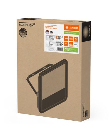 Projecteur LED d'extérieur noir 100 W...