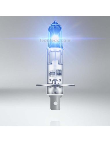 Bombillas H1 Cool Blue Boost para vehículos de 12V +50% de luz hiper azul 5000K Osram | LeonLeds Iluminación