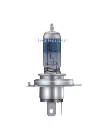 Bombillas H4 Cool Blue Boost para vehículos de 12V +50% de luz hiper azul 5000K Osram | LeonLeds Iluminación