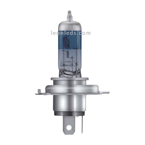 Bombillas H4 Cool Blue Boost para vehículos de 12V +50% de luz hiper azul 5000K Osram | LeonLeds Iluminación