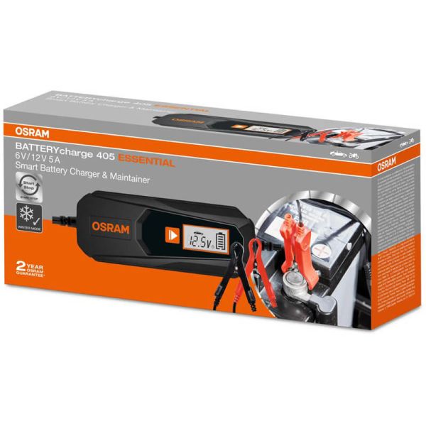 Cargador Inteligente OSRAM BATTERYcharge 405 ESSENTIAL OEBCS405ESN