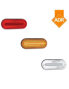 Side Light Led ADR Efeito neon reflexivo FT-070 Fristom Sem Suporte Cor Âmbar, Branco, Vermelho | leonleds