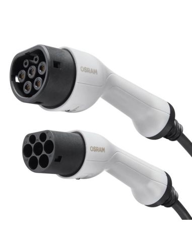 Cable de Carga 5 metros OSRAM BATTERYcharge 7PIN | 3 Fases | 16A | Tipo 2 OCC21P05