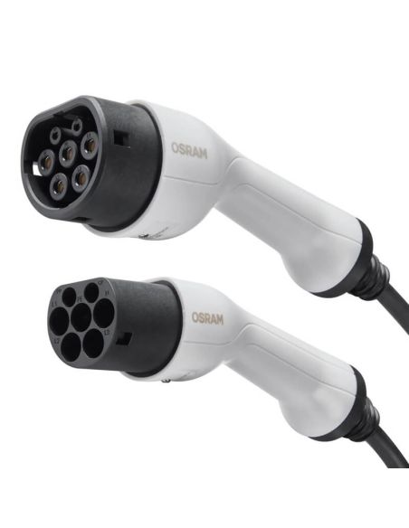Cable de Carga 5 metros OSRAM BATTERYcharge 7PIN | 3 Fases | 16A | Tipo 2 OCC21P05