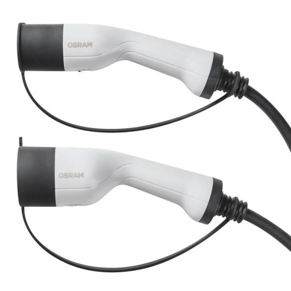 Cable de Carga 5 metros OSRAM BATTERYcharge 7PIN | 3 Fases | 16A | Tipo 2 OCC21P05
