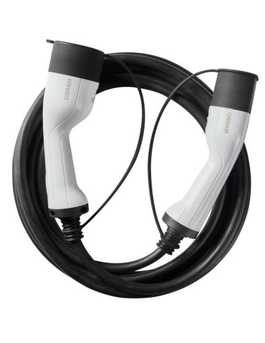 Cable de Carga 5 metros OSRAM BATTERYcharge 7PIN | 3 Fases | 16A | Tipo 2 OCC21P05