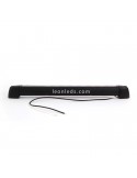 Lámpara Barra LED para vehiculos de 12v de interior o exterior Ip68 negra luz blanca giratoria | LeonLeds Iluminación