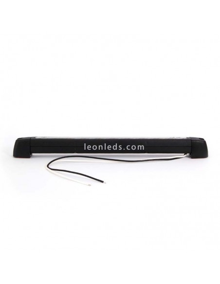 Lámpara Barra LED para vehiculos de 12v de interior o exterior Ip68 negra luz blanca giratoria | LeonLeds Iluminación