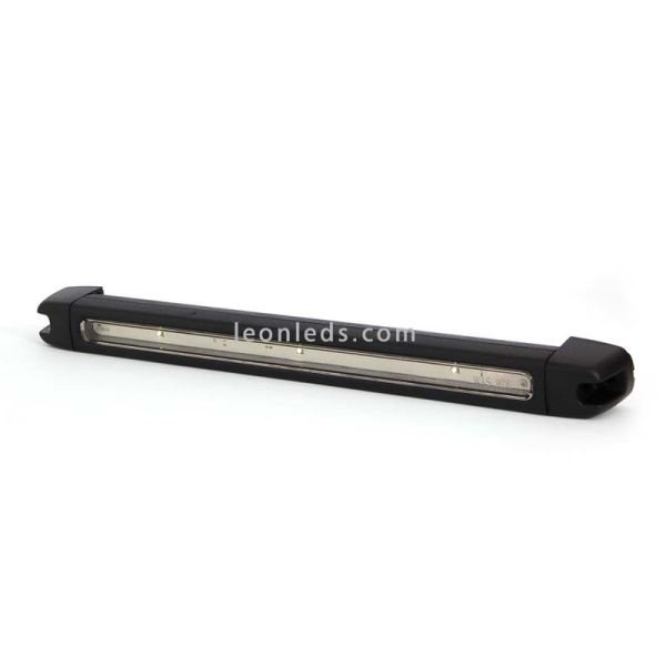 Lámpara Barra LED para vehiculos de 12v de interior o exterior Ip68 negra luz blanca giratoria | LeonLeds Iluminación