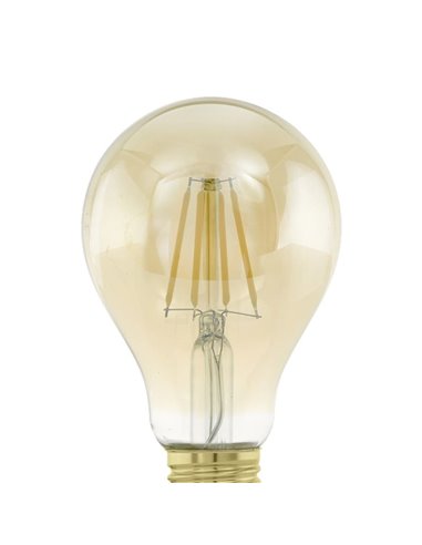 Ampoule LED Décorative A75 Ambre 4W 2200K E27 | Lumière chaude