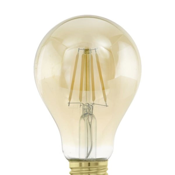 Ampoule LED Décorative A75 Ambre 4W 2200K E27 | Lumière chaude