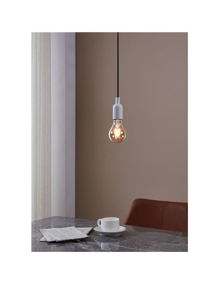 Bombilla Decorativa LED A75 Ámbar 4W 2200K E27 | Luz Cálida