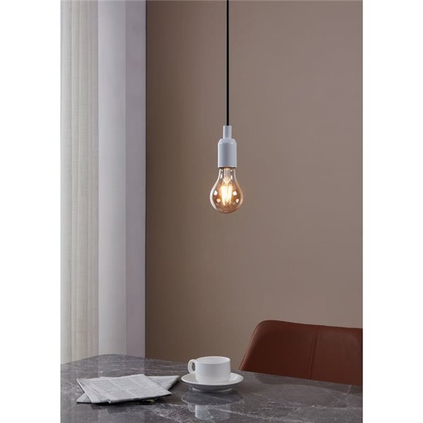 Ampoule LED Décorative A75 Ambre 4W 2200K E27 | Lumière chaude