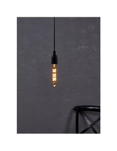 Bombilla LED decorativa T30 ZIGZAG Ámbar 4W 2200K E27 | Diseño Vintage 2