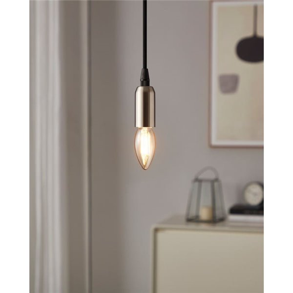 Bombilla LED Decorativa C35 Ámbar 4W 2200K E14 | Forma de Vela