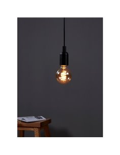 Bombilla LED Decorativa G80 Ámbar 4W 2000K E27 | Regulable y Decorativa 2
