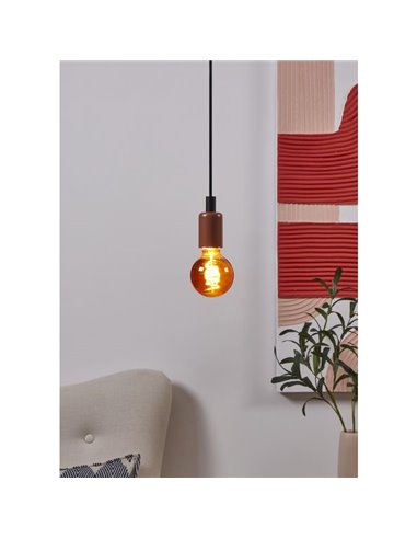 Bombilla LED Decorativa G80 Cobre 4W 2000K E27 | Decorativa y Vintage