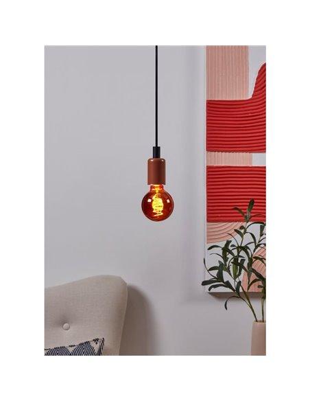 Bombilla LED Decorativa G80 Cobre 4W 2000K E27 | Decorativa y Vintage