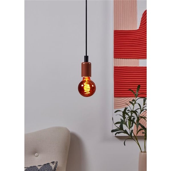 Bombilla LED Decorativa G80 Cobre 4W 2000K E27 | Decorativa y Vintage